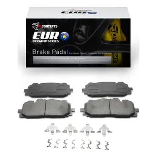 R1 Concepts 2600-1894-02 Euro Ceramic Pads & Hardware Kit